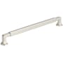 Amerock Stature 10-1/16 Inch Center to Center Handle Cabinet Pull Satin Nickel