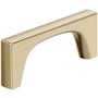 Amerock Merced 3 Inch Center to Center Bar Cabinet Pull Golden Champagne