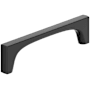 Amerock Merced 5-1/16 Inch Center to Center Bar Cabinet Pull Matte Black