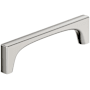 Amerock Merced 5-1/16 Inch Center to Center Bar Cabinet Pull Polished Nickel