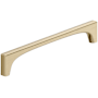 Amerock Merced 7-9/16 Inch Center to Center Bar Cabinet Pull Golden Champagne