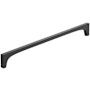 Amerock Merced 12-5/8 Inch Center to Center Bar Cabinet Pull Matte Black