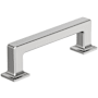 Amerock Lintel 3-3/4 Inch Center to Center Bar Cabinet Pull Polished Chrome