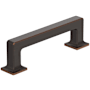 Amerock Lintel 3-3/4 Inch Center to Center Bar Cabinet Pull Oil Rubbed Bronze