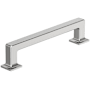 Amerock Lintel 5-1/16 Inch Center to Center Bar Cabinet Pull Polished Chrome