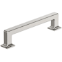 Amerock Lintel 5-1/16 Inch Center to Center Bar Cabinet Pull Polished Nickel