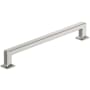 Amerock Lintel 8-13/16 Inch Center to Center Bar Cabinet Pull Polished Nickel