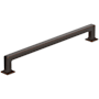 Amerock Lintel 10-1/16 Inch Center to Center Bar Cabinet Pull Oil Rubbed Bronze