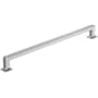 Amerock Lintel 12-5/8 Inch Center to Center Bar Cabinet Pull Polished Chrome