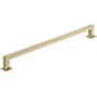 Amerock Lintel 12-5/8 Inch Center to Center Bar Cabinet Pull Golden Champagne