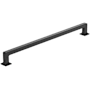 Amerock Lintel 12-5/8 Inch Center to Center Bar Cabinet Pull Matte Black