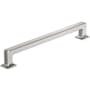 Amerock Lintel 12 Inch Center to Center Bar Cabinet Pull Polished Nickel