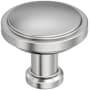 Amerock Faircrest 1-1/4 Inch Smooth Round Cabinet Knob Polished Chrome