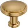 Amerock Faircrest 1-1/4 Inch Smooth Round Cabinet Knob Champagne Bronze