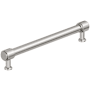 Amerock Faircrest 7-9/16 Inch Center to Center Smooth Bar Cabinet Pull Polished Nickel