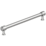 Amerock Faircrest 8-13/16 Inch Center to Center Smooth Bar Cabinet Pull Polished Chrome
