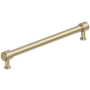 Amerock Faircrest 8-13/16 Inch Center to Center Smooth Bar Cabinet Pull Golden Champagne