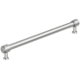 Amerock Faircrest 10-1/16 Inch Center to Center Smooth Bar Cabinet Pull Polished Chrome