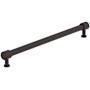 Amerock Faircrest 10-1/16 Inch Center to Center Smooth Bar Cabinet Pull Oil Rubbed Bronze