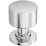 Amerock Balon 1 Inch Smooth Mushroom Cabinet Knob Polished Chrome