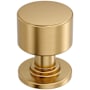 Amerock Balon 1 Inch Smooth Mushroom Cabinet Knob Champagne Bronze