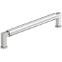 Amerock Balon 6-5/16 Inch Center to Center Smooth Handle Cabinet Pull Polished Chrome