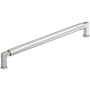 Amerock Balon 10-1/16 Inch Center to Center Smooth Handle Cabinet Pull Polished Nickel