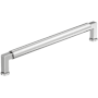 Amerock Balon 12 Inch Center to Center Smooth Appliance Pull Polished Chrome