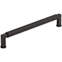 Amerock Balata 7-9/16 Inch Center to Center Knurled Handle Cabinet Pull Oil Rubbed Bronze