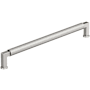 Amerock Balata 10-1/16 Inch Center to Center Knurled Handle Cabinet Pull Polished Nickel