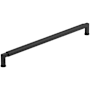 Amerock Balata 18 Inch Center to Center Knurled Appliance Pull Matte Black