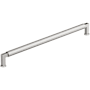 Amerock Balata 18 Inch Center to Center Knurled Appliance Pull Polished Nickel