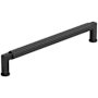 Amerock Ballard 7-9/16 Inch Center to Center Fluted Handle Cabinet Pull Matte Black