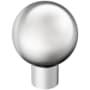 Amerock Coble 1-1/8 Inch Smooth Round Cabinet Knob Polished Chrome