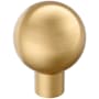 Amerock Coble 1-1/8 Inch Smooth Round Cabinet Knob Champagne Bronze