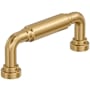Amerock Coble 3 Inch Center to Center Smooth Handle Cabinet Pull Champagne Bronze