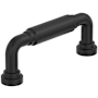 Amerock Coble 3 Inch Center to Center Smooth Handle Cabinet Pull Matte Black