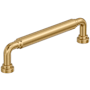 Amerock Coble 5-1/16 Inch Center to Center Smooth Handle Cabinet Pull Champagne Bronze