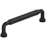 Amerock Coble 5-1/16 Inch Center to Center Smooth Handle Cabinet Pull Matte Black