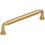 Amerock Coble 6-5/16 Inch Center to Center Smooth Handle Cabinet Pull Champagne Bronze