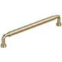 Amerock Coble 8-13/16 Inch Center to Center Smooth Handle Cabinet Pull Golden Champagne
