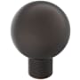 Amerock Collet 1-1/8 Inch Knurled Round Cabinet Knob Oil Rubbed Bronze