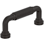 Amerock Collet 3 Inch Center to Center Knurled Handle Cabinet Pull Oil Rubbed Bronze