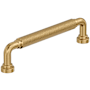 Amerock Collet 5-1/16 Inch Center to Center Knurled Handle Cabinet Pull Champagne Bronze