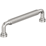 Amerock Collet 5-1/16 Inch Center to Center Knurled Handle Cabinet Pull Polished Nickel
