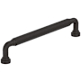 Amerock Collet 6-5/16 Inch Center to Center Knurled Handle Cabinet Pull Oil Rubbed Bronze