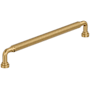 Amerock Collet 8-13/16 Inch Center to Center Knurled Handle Cabinet Pull Champagne Bronze