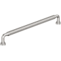 Amerock Collet 10-1/16 Inch Center to Center Knurled Handle Cabinet Pull Polished Nickel