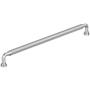 Amerock Collet 12-5/8 Inch Center to Center Knurled Handle Cabinet Pull Polished Chrome