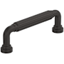 Amerock Cowrie 3-3/4 Inch Center to Center Fluted Handle Cabinet Pull Oil Rubbed Bronze